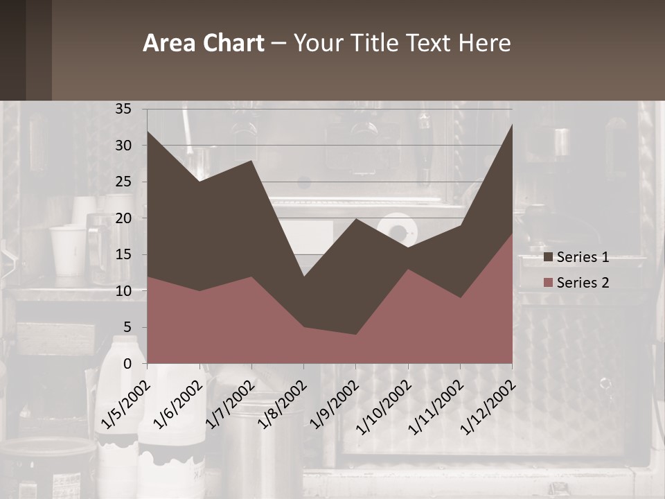 A Stove Top Oven Sitting Inside Of A Kitchen PowerPoint Template