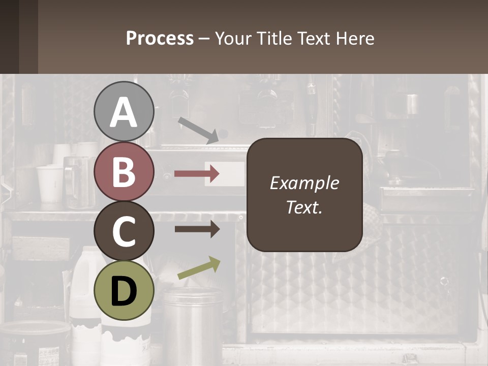 A Stove Top Oven Sitting Inside Of A Kitchen PowerPoint Template