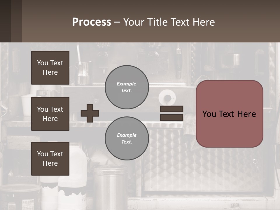A Stove Top Oven Sitting Inside Of A Kitchen PowerPoint Template