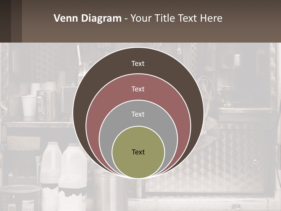 A Stove Top Oven Sitting Inside Of A Kitchen PowerPoint Template
