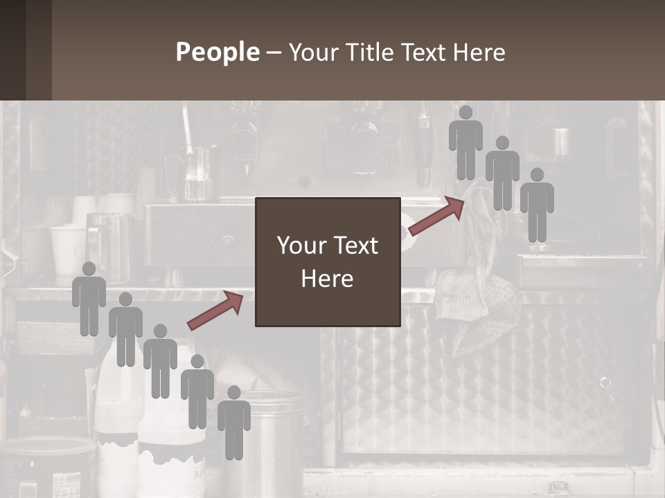A Stove Top Oven Sitting Inside Of A Kitchen PowerPoint Template