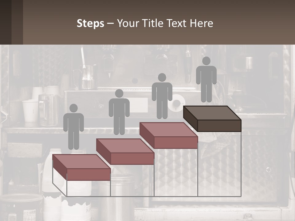 A Stove Top Oven Sitting Inside Of A Kitchen PowerPoint Template