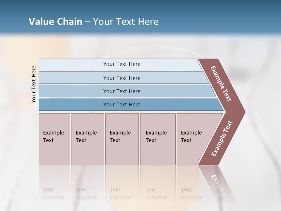 A Glass Of Orange Juice On A Wooden Table PowerPoint Template