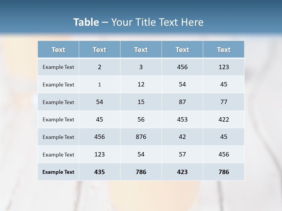 A Glass Of Orange Juice On A Wooden Table PowerPoint Template