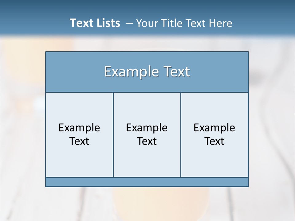 A Glass Of Orange Juice On A Wooden Table PowerPoint Template