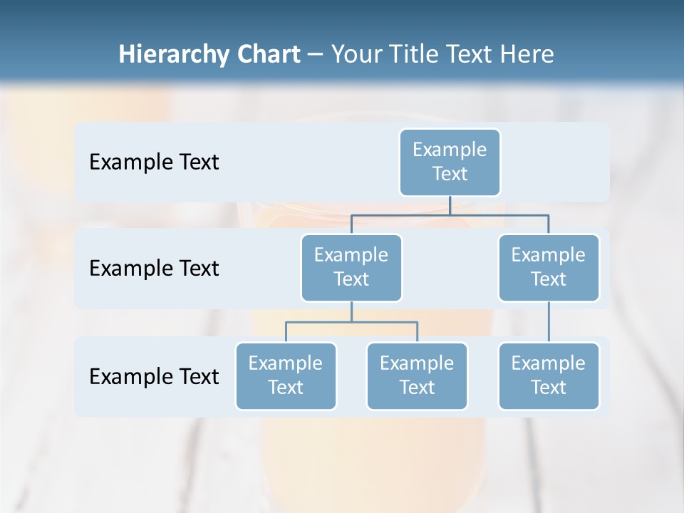 A Glass Of Orange Juice On A Wooden Table PowerPoint Template