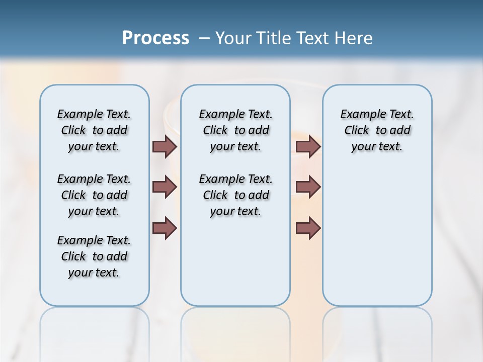 A Glass Of Orange Juice On A Wooden Table PowerPoint Template