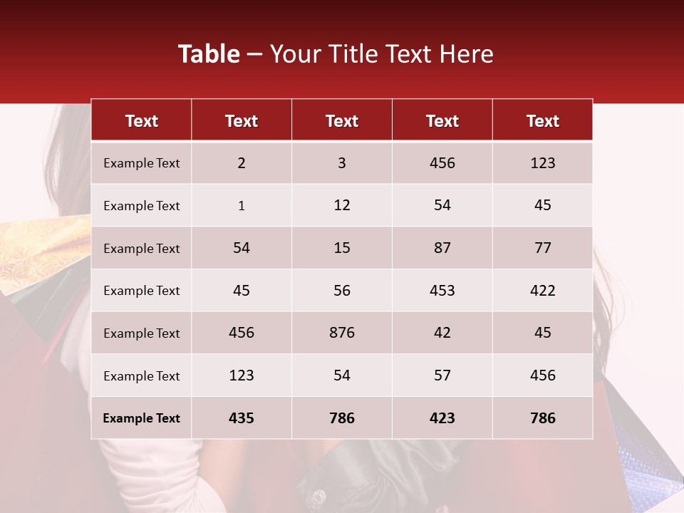 Two Young Women Are Holding Shopping Bags And Smiling PowerPoint Template