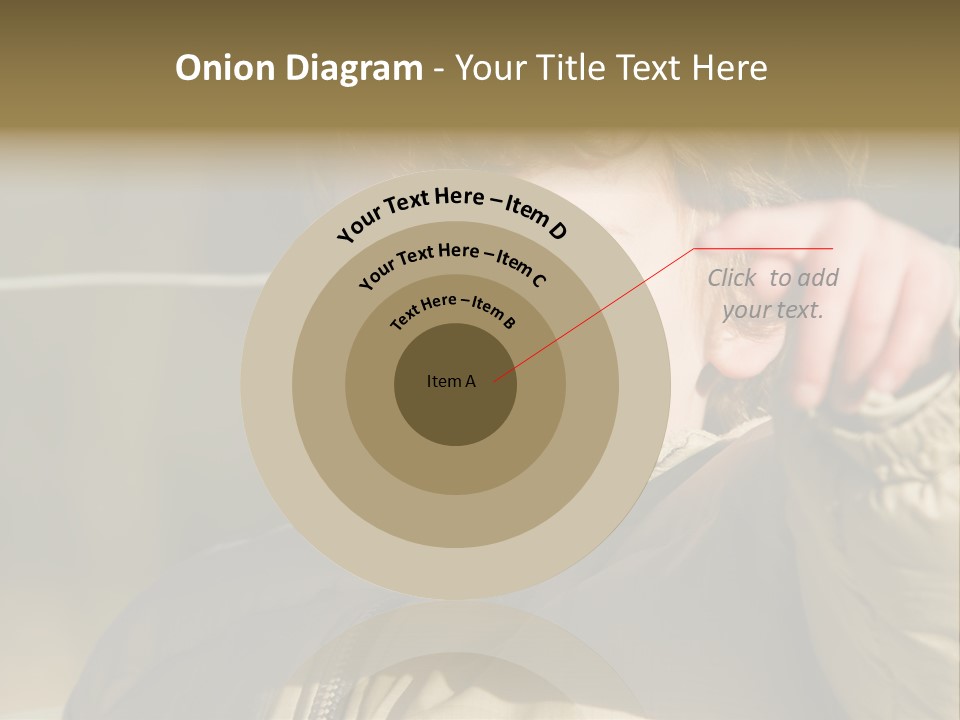 A Young Boy Is Smiling And Pointing At The Camera PowerPoint Template