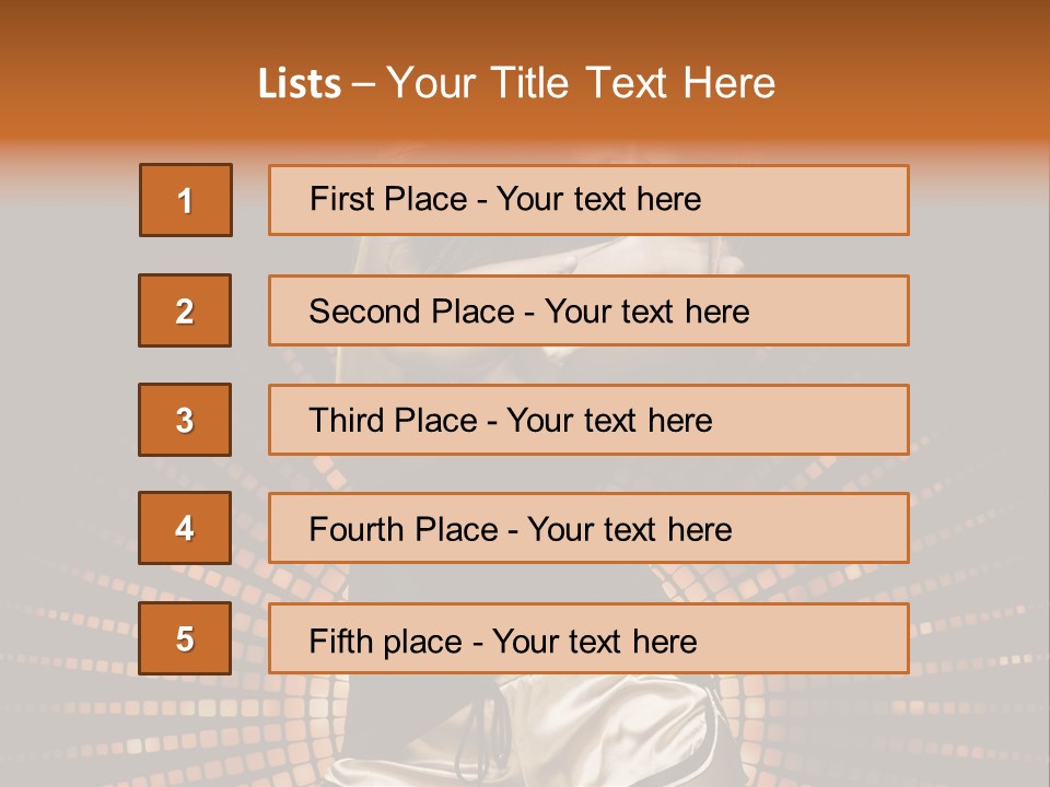 A Woman In A Black Dress Is Dancing PowerPoint Template