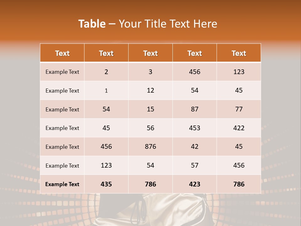A Woman In A Black Dress Is Dancing PowerPoint Template