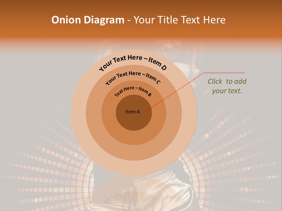 A Woman In A Black Dress Is Dancing PowerPoint Template