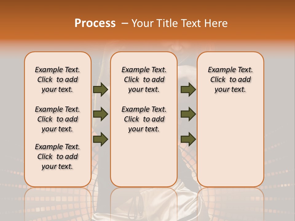 A Woman In A Black Dress Is Dancing PowerPoint Template