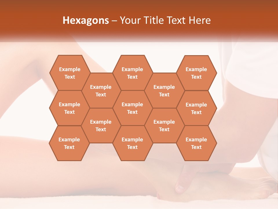 A Person Is Getting A Foot Massage From Another Person PowerPoint Template