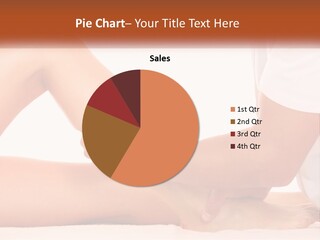 A Person Is Getting A Foot Massage From Another Person PowerPoint Template