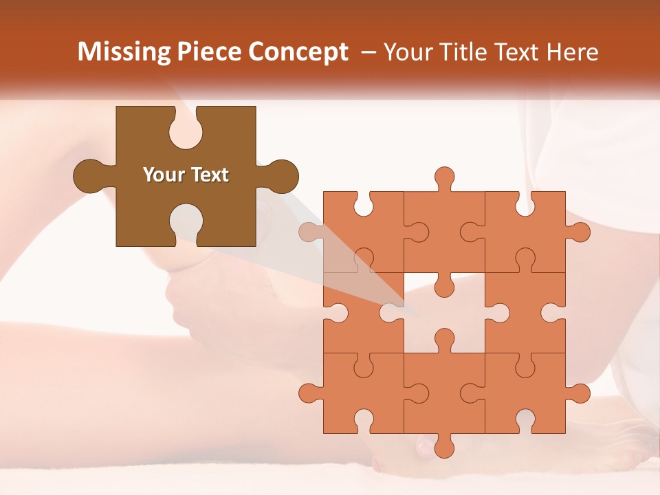 A Person Is Getting A Foot Massage From Another Person PowerPoint Template