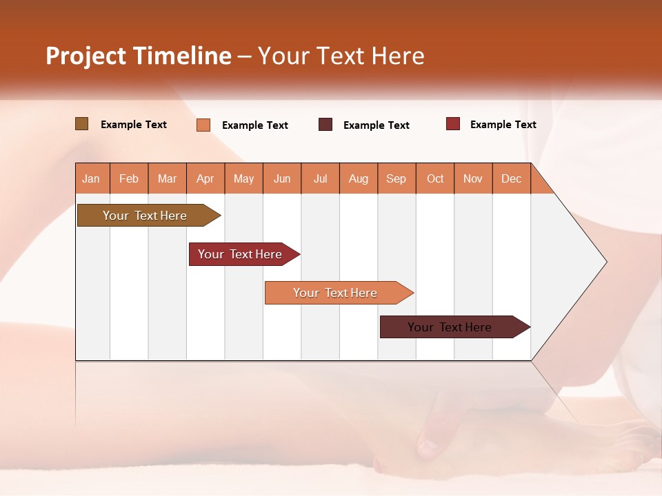 A Person Is Getting A Foot Massage From Another Person PowerPoint Template