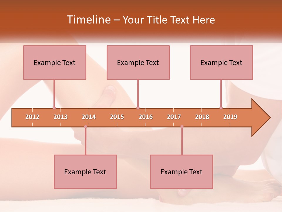 A Person Is Getting A Foot Massage From Another Person PowerPoint Template