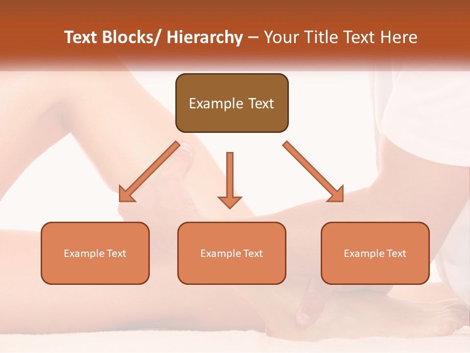 A Person Is Getting A Foot Massage From Another Person PowerPoint Template
