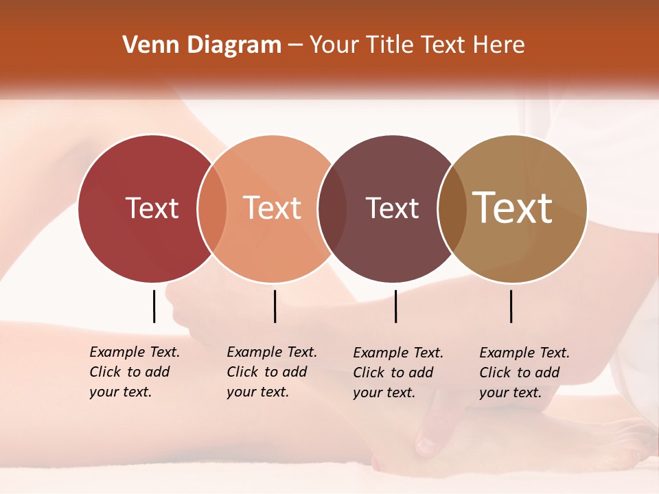 A Person Is Getting A Foot Massage From Another Person PowerPoint Template