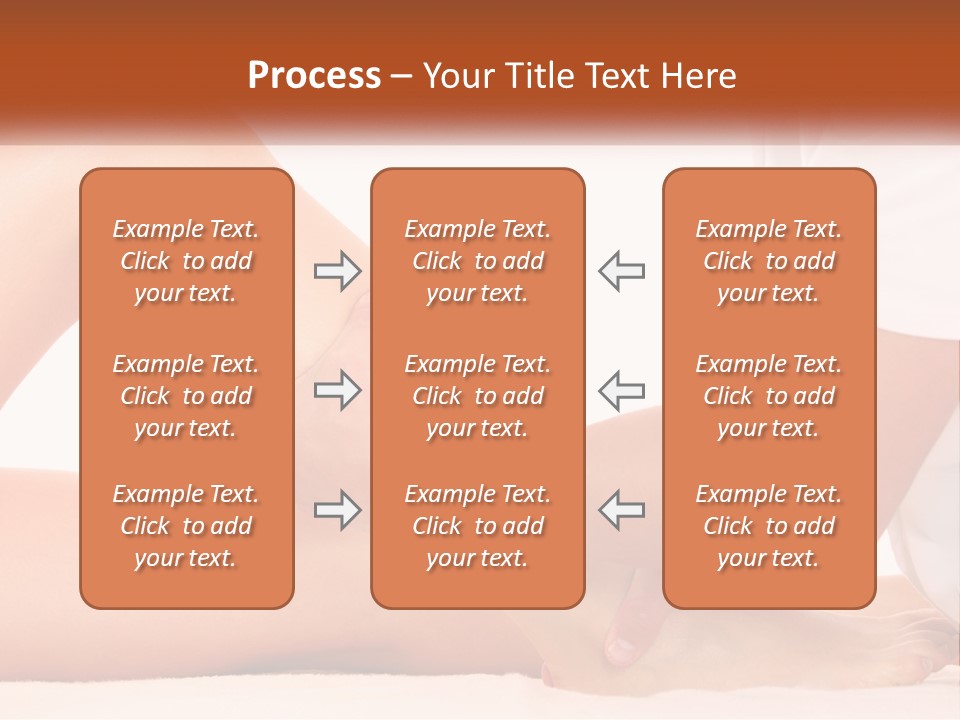 A Person Is Getting A Foot Massage From Another Person PowerPoint Template