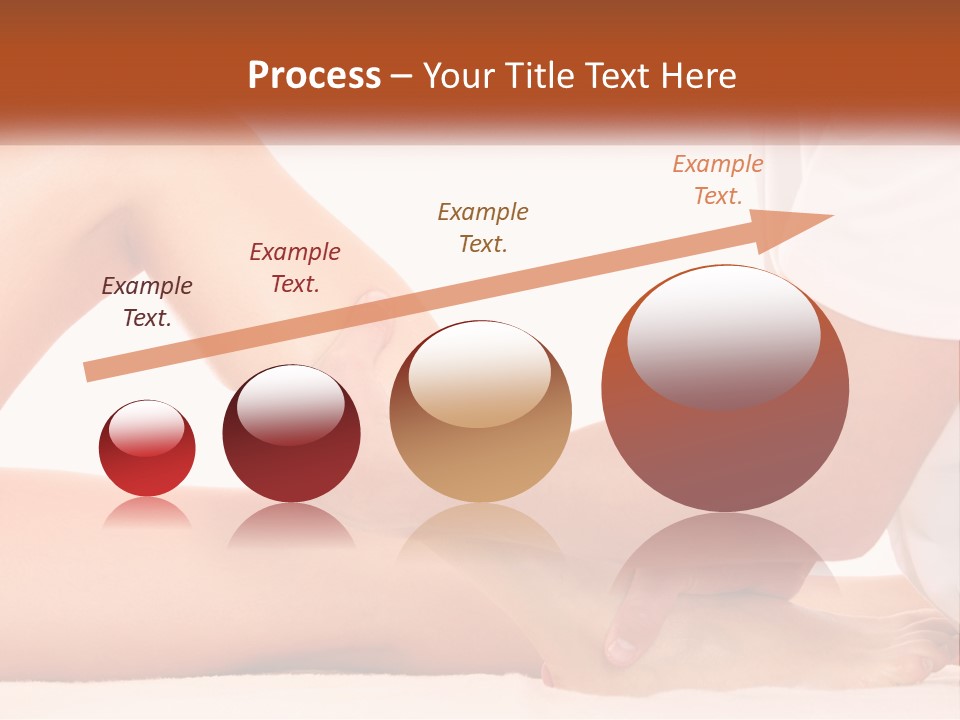A Person Is Getting A Foot Massage From Another Person PowerPoint Template