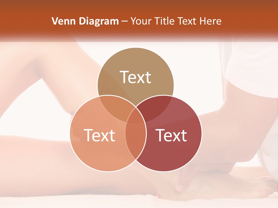 A Person Is Getting A Foot Massage From Another Person PowerPoint Template