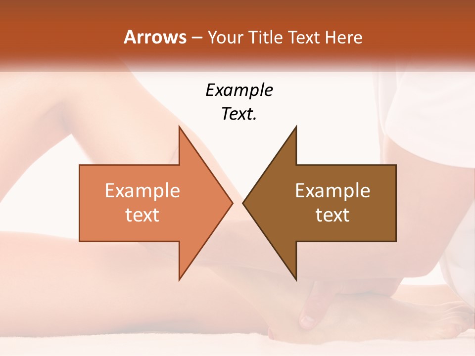 A Person Is Getting A Foot Massage From Another Person PowerPoint Template