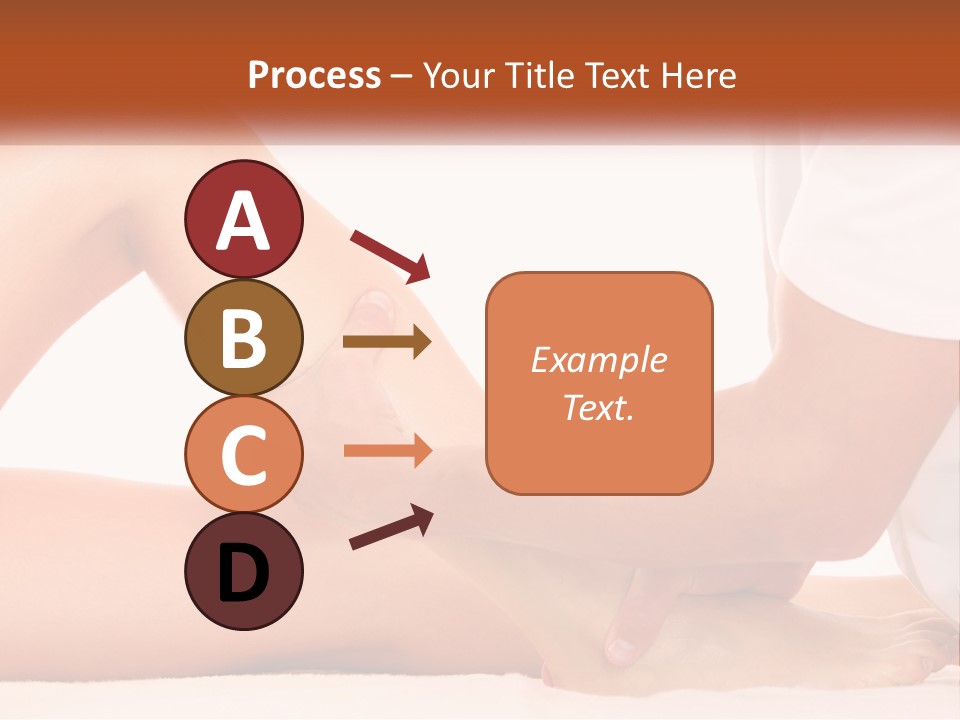 A Person Is Getting A Foot Massage From Another Person PowerPoint Template