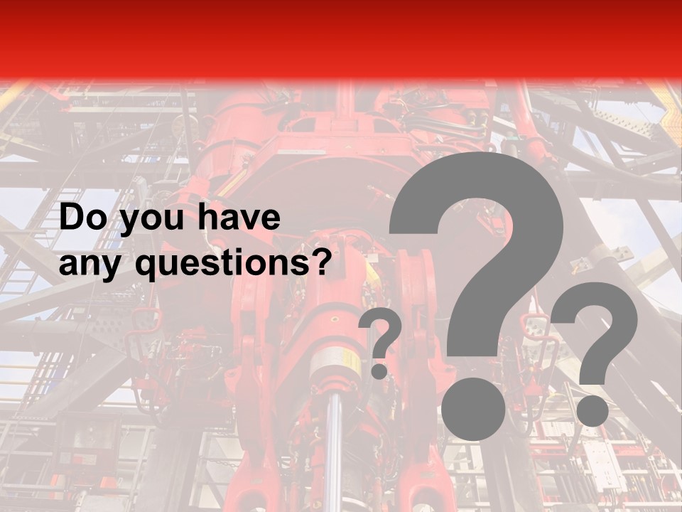 A Red Power Plant With Wires And Wires In The Background PowerPoint Template