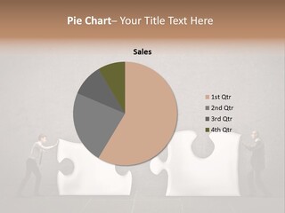 A Group Of People Putting Pieces Of A Puzzle Together PowerPoint Template