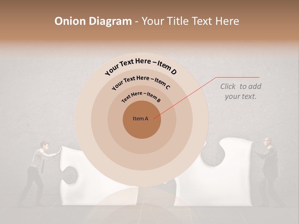 A Group Of People Putting Pieces Of A Puzzle Together PowerPoint Template
