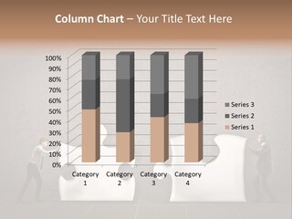 A Group Of People Putting Pieces Of A Puzzle Together PowerPoint Template