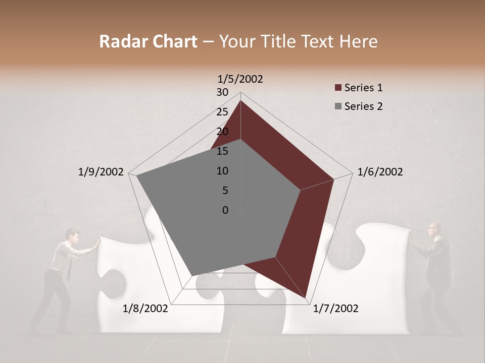 A Group Of People Putting Pieces Of A Puzzle Together PowerPoint Template