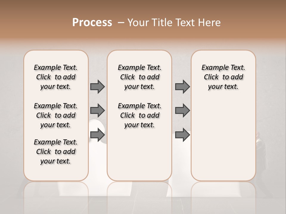 A Group Of People Putting Pieces Of A Puzzle Together PowerPoint Template