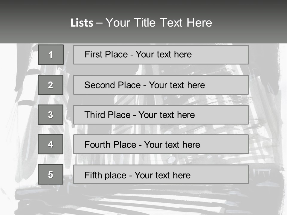 A Black And White Picture Of A City PowerPoint Template