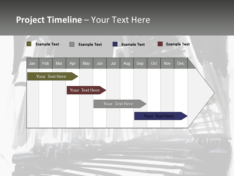 A Black And White Picture Of A City PowerPoint Template