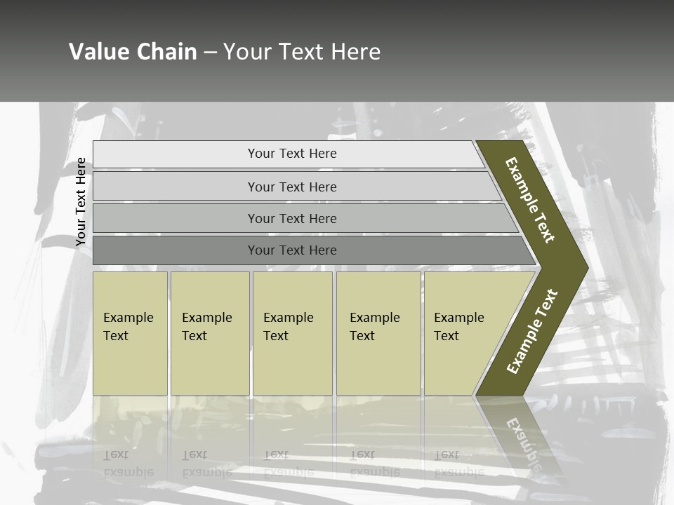 A Black And White Picture Of A City PowerPoint Template