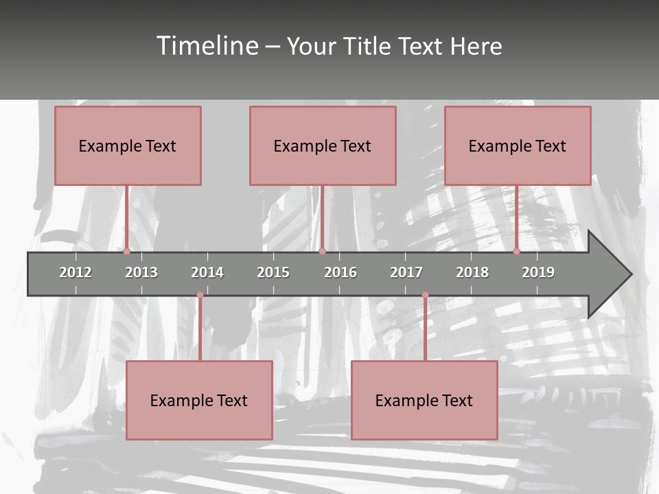 A Black And White Picture Of A City PowerPoint Template
