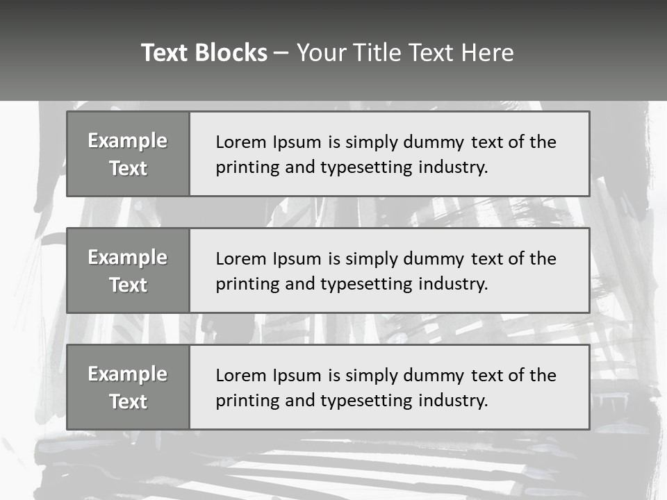 A Black And White Picture Of A City PowerPoint Template