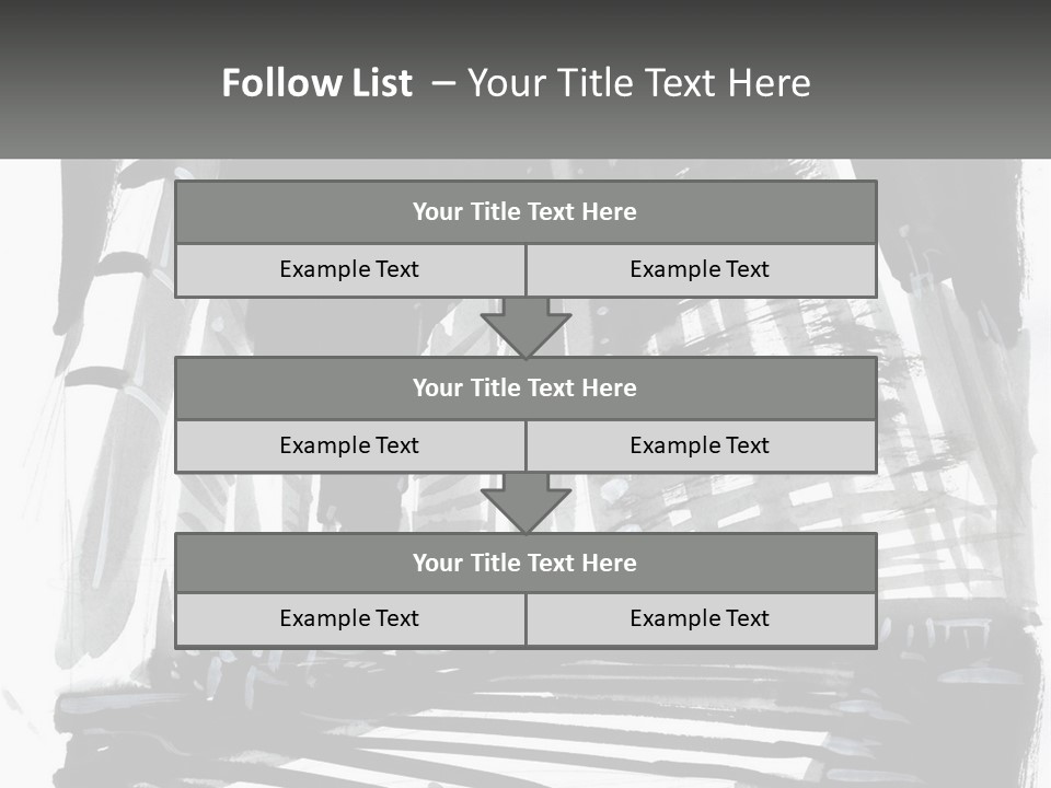 A Black And White Picture Of A City PowerPoint Template