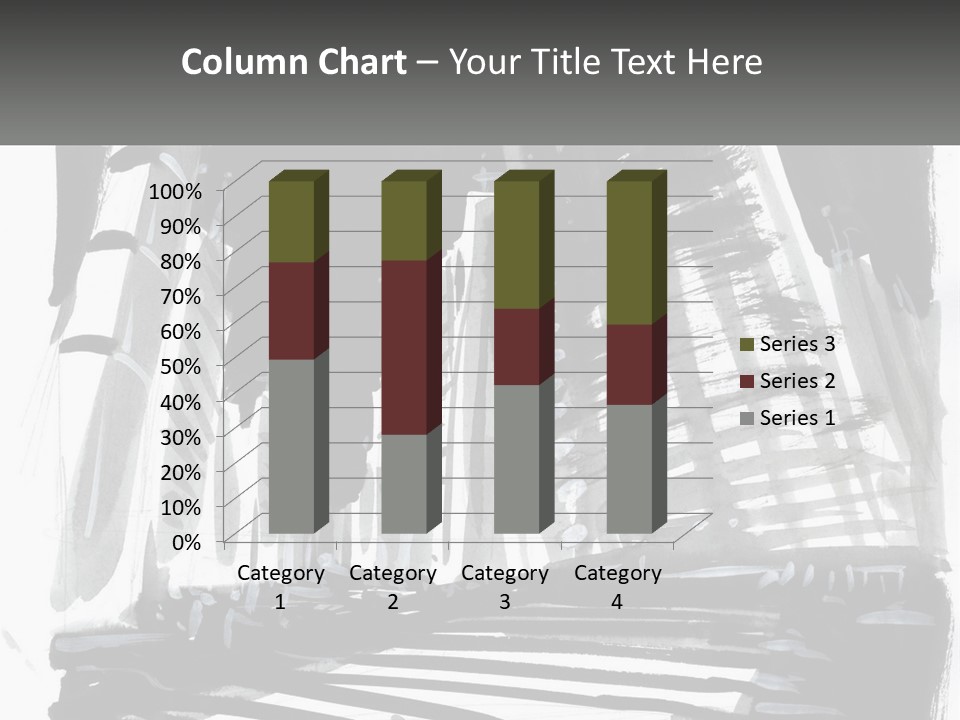A Black And White Picture Of A City PowerPoint Template