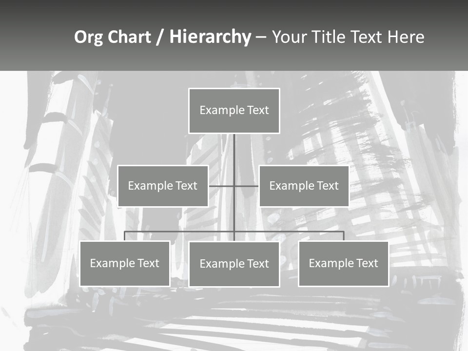 A Black And White Picture Of A City PowerPoint Template
