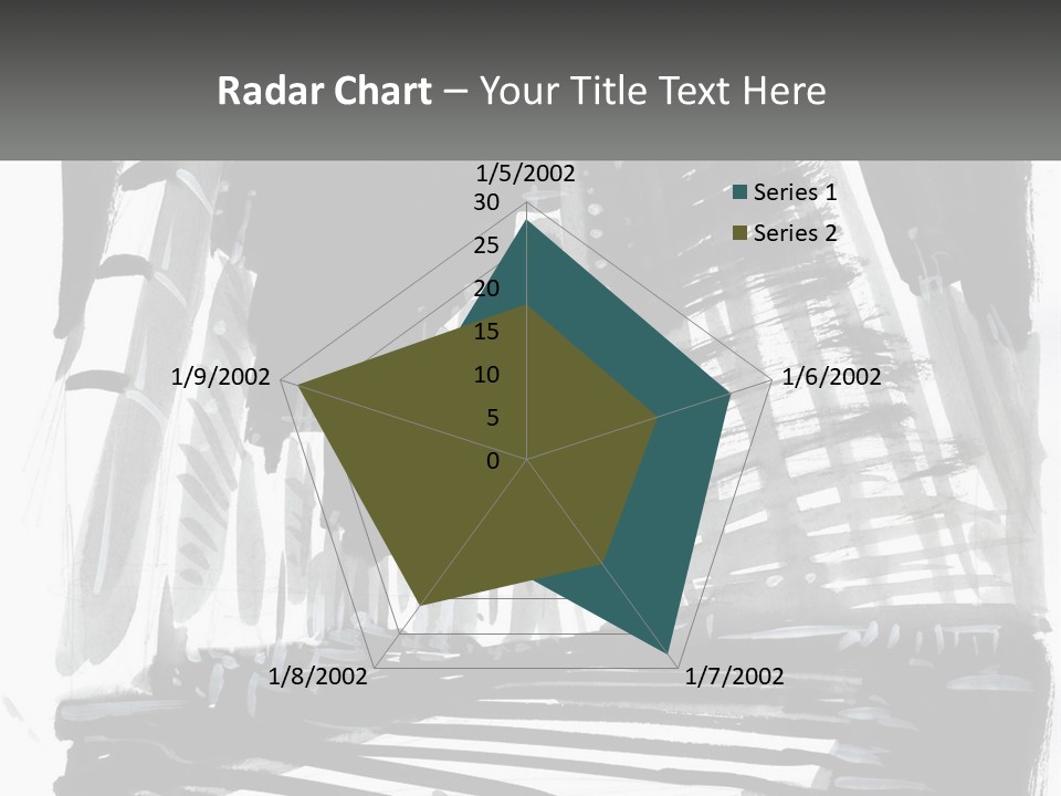 A Black And White Picture Of A City PowerPoint Template