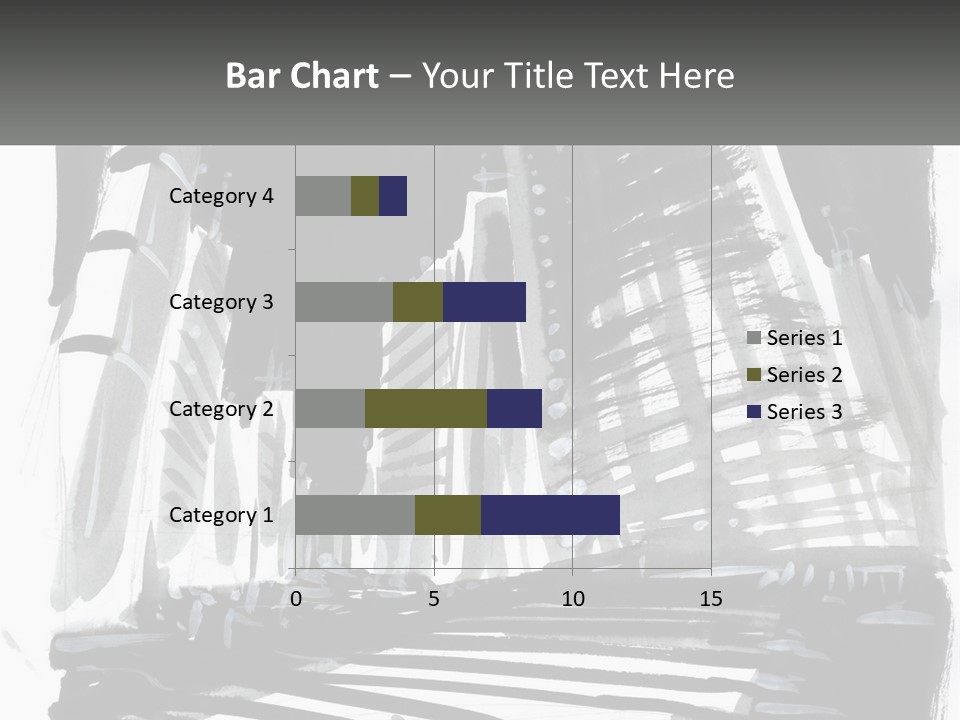 A Black And White Picture Of A City PowerPoint Template
