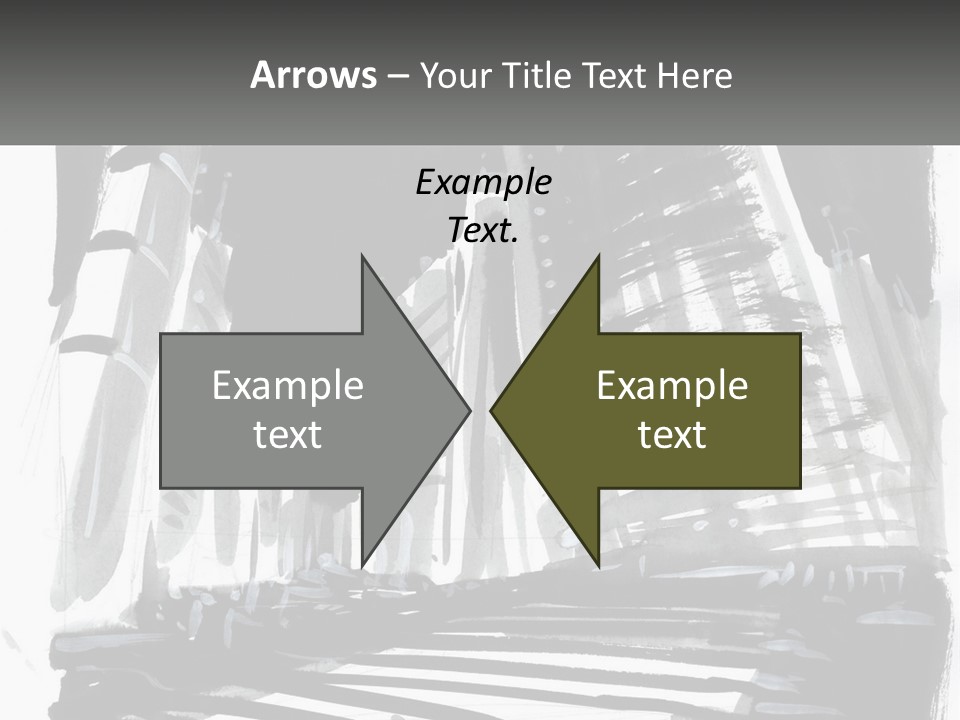 A Black And White Picture Of A City PowerPoint Template