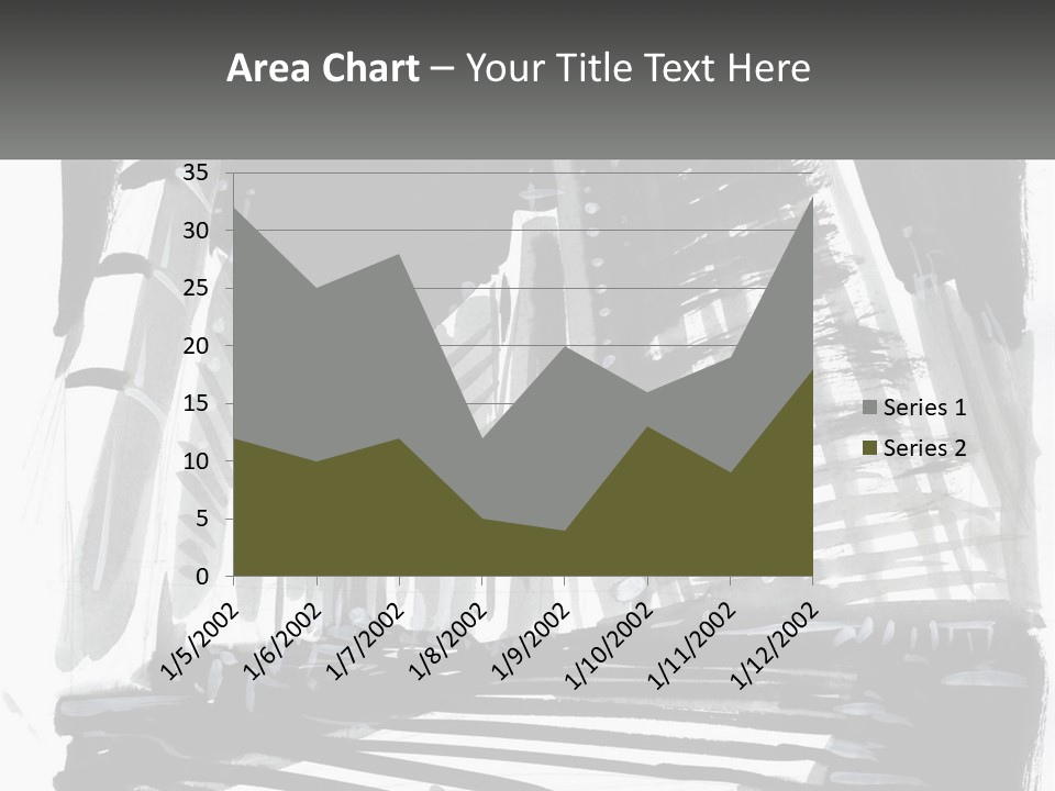 A Black And White Picture Of A City PowerPoint Template
