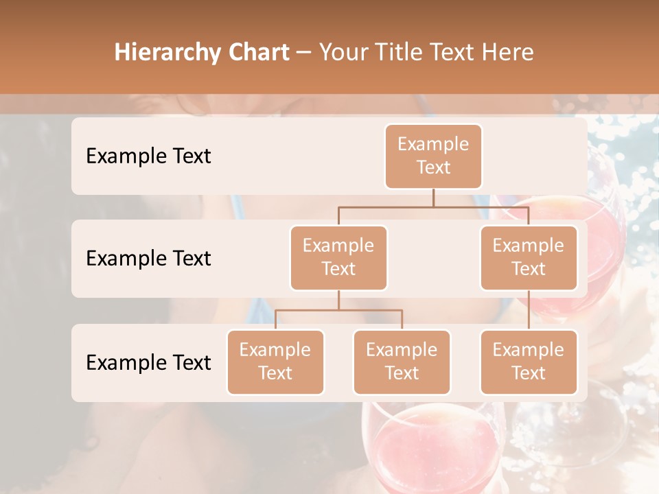 A Woman In A Bikini Holding Two Glasses Of Wine PowerPoint Template