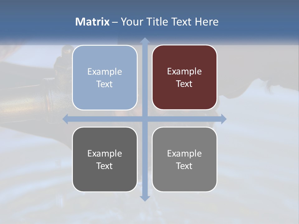 A Person Holding A Water Faucet Over A Body Of Water PowerPoint Template