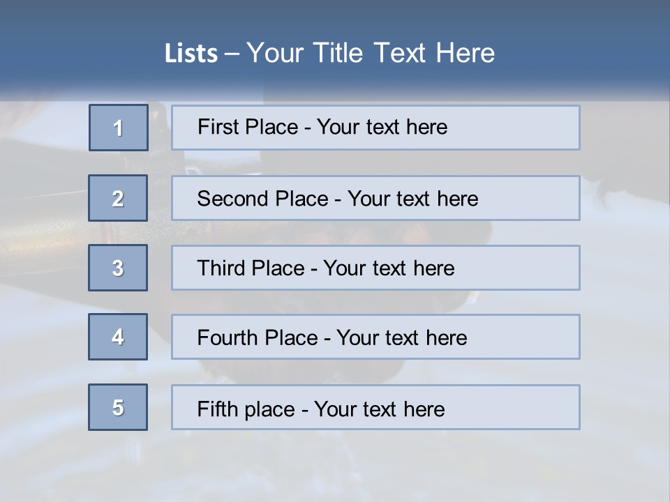 A Person Holding A Water Faucet Over A Body Of Water PowerPoint Template